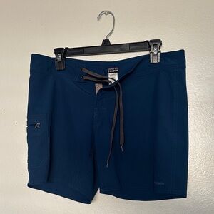 Patagonia Deep Navy Women’s Boardshorts with Drawstring